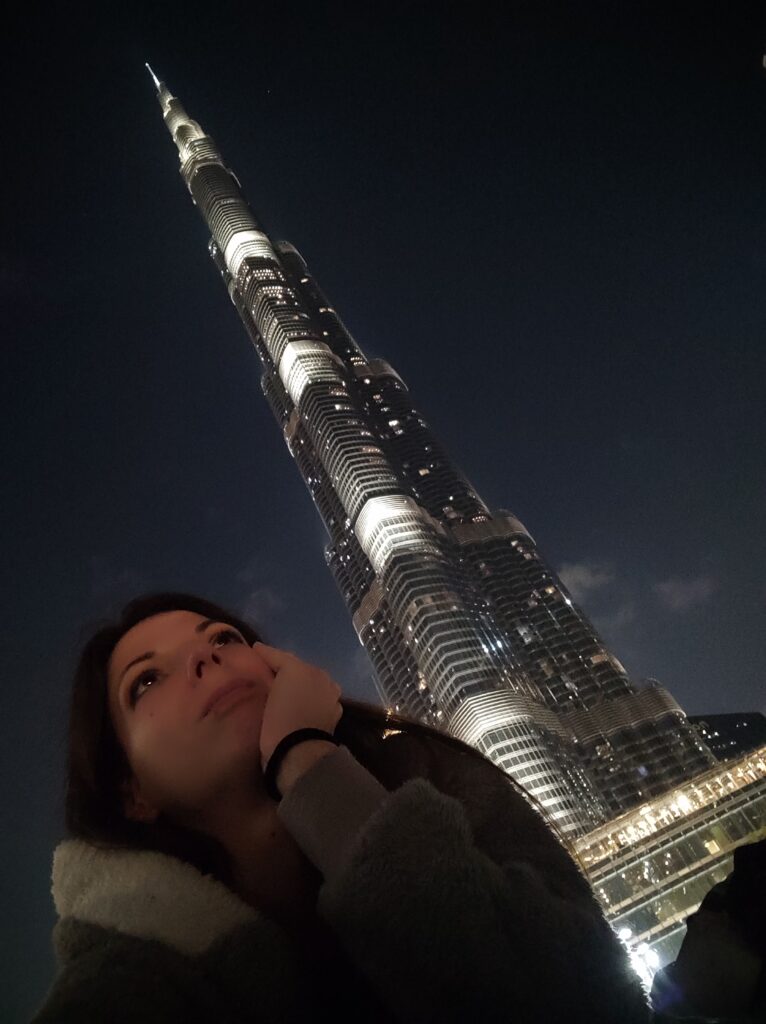 Álom Találkozás a saját verziómat a kedvenc épületemről a Burj Khalifáról.