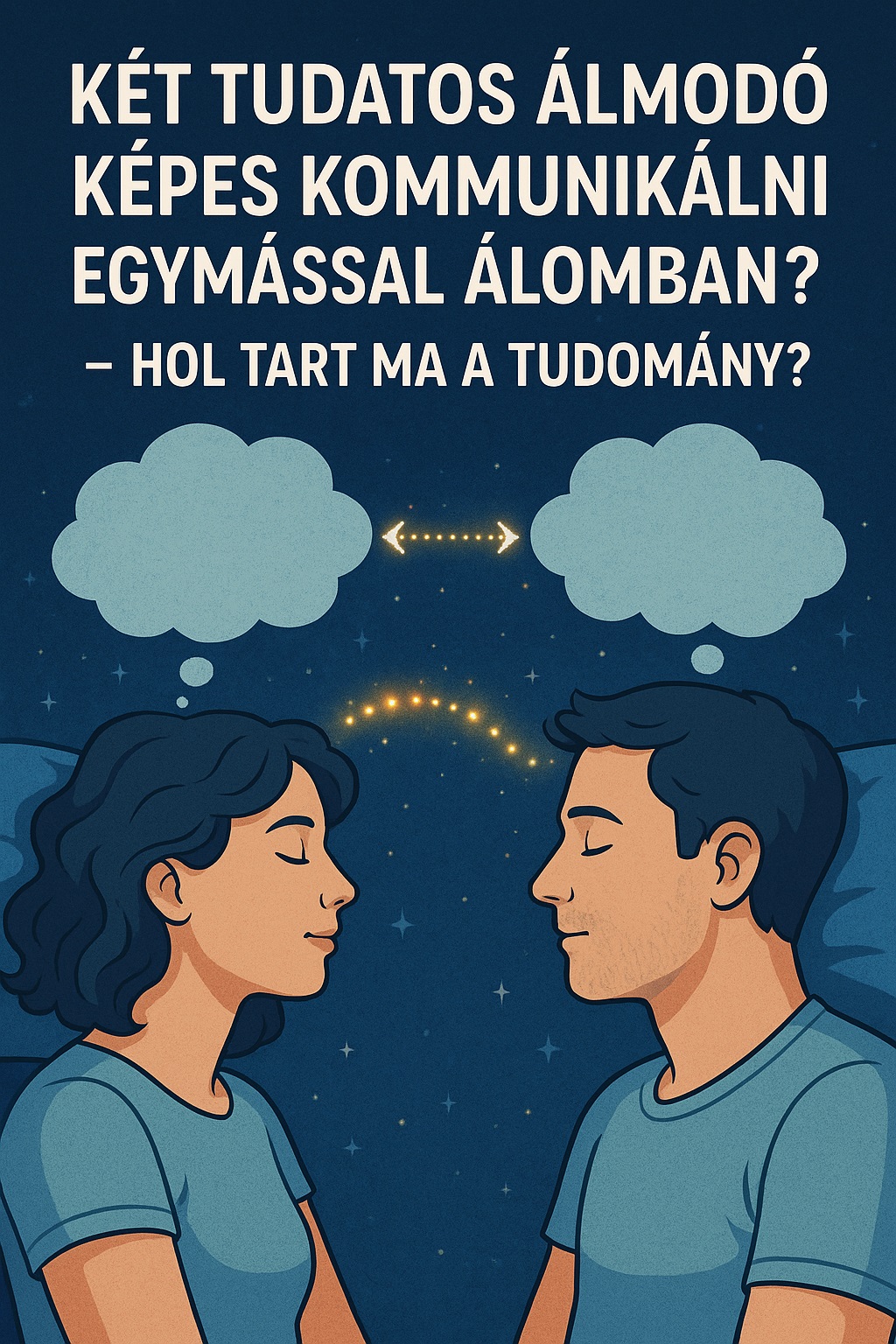 Két tudatos álmodó képes kommunikálni egymással álomban? Hol tart ma a tudomány?